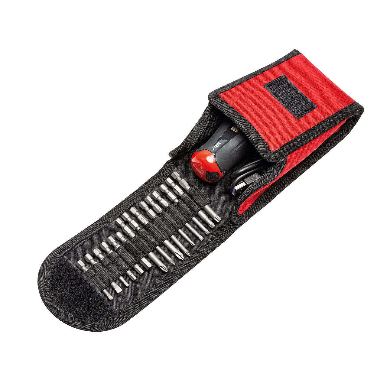 324 XP/B16 - Electric screwdriver in case with inserts (16 pieces) - Usag - U03240801 324 XP/B16 - Electric screwdriver in case with inserts (16 pieces) - Usag - U03240801